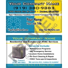 HVAC Business Card #11